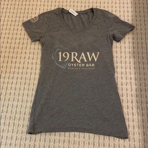 19 Raw restaurant short sleeve t shirt